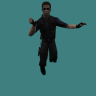 SKIN HUMANO WESKER_RE4