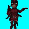 SKIN Deadpool bebê vermelho